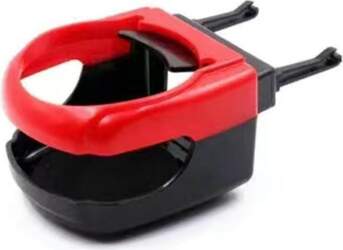 Red air vent cup holder ()