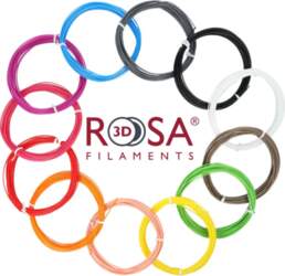Rosa3D Filament PLA set of 12