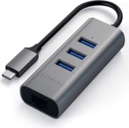 Satechi USB-C hub with 3 USB