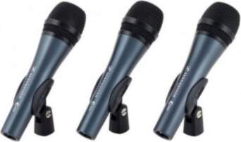 SENNHEISER 3PACK E835, MICROPHONE SET WITH