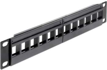 Delock Patch panel 1HE 12 Keystone