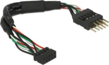 Delock USB 2.0 cable, 10-pin