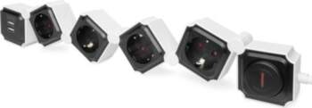 Digitus 4x Socket strip + 2