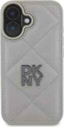 DKNY PU Leather Quilted Stack Logo