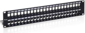 Equip 19" Patchpanel 48xKeystones FTP 2U
