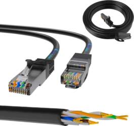 Extralink Cat.5e FTP 3m LAN