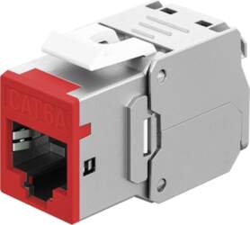 Goobay modular insert (coupling) Red (77948)