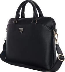 GUESS PU Grained Triangle Logo Computer
