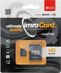 IMRO microSD memory card, 8GB, 100MB/s