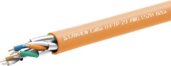 Lanview CAT6a U-FTP network cable LSZH