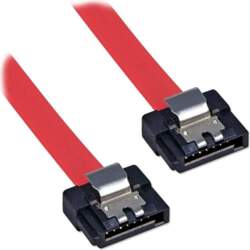 Lindy Low Profile Latching SATA Cable
