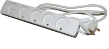 Mercodan Power strip with 5 outlets
