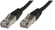 MicroConnect F/UTP CAT5e 3m Black PVC