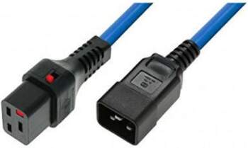 MicroConnect Powercord C19 IEC Lock -