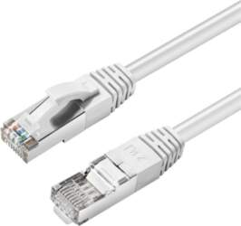 MicroConnect S/FTP CAT6 5m White LSZH