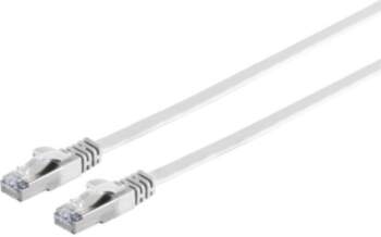 MicroConnect U/FTP CAT6A 5M White Flat