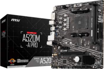 MSI A520M-A PRO mATX Mainboard -