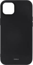 ONSALA Black Silicone iPhone 14 Plus