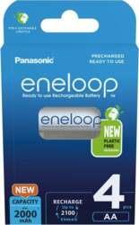 Panasonic Eneloop AA 2000mAh 4pcs. (BK-3MCDE/4BE)