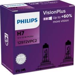 PHILIPS VISIONPLUS H7 12 V 55