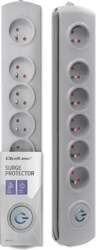 Qoltec Surge protector | 6 outlets