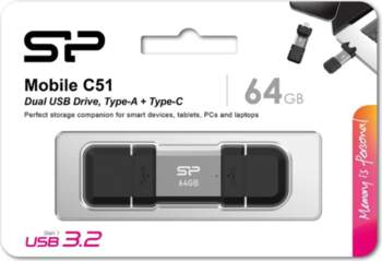 SILICON POWER USB Stick 64GB USB3
