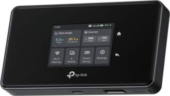 TP-Link Cellular network router,  Black, Portable
