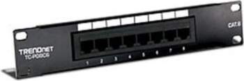 TRENDNET Patch panel 8-Port Cat6 unshielded