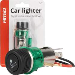 Amio Lighter socket set with green