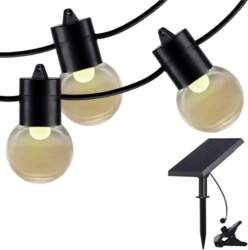 ArtFlow Decor. solar light string, G4x15
