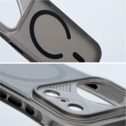 Black MagSafe compatible case for iPhone