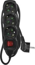 EMOS Power Strip SCHUKO with switch
