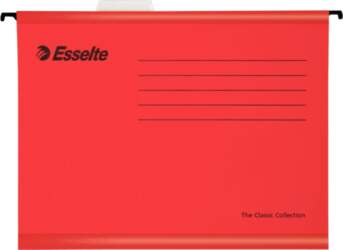 Esselte Classic, A4 format, red file