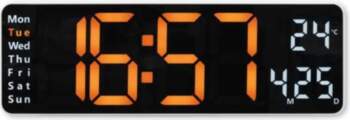 Hama Santa Cruz Digital Rectangle Clock