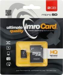 IMRO 2GB microSD memory card with