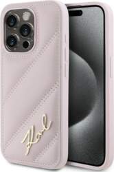 Karl Lagerfeld Diagonal Quilted Script case