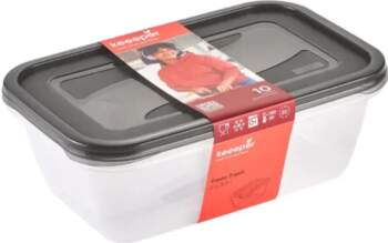 Keeeper Food container set rectangular 3x2
