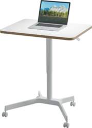 LEITZ Ergo adjustable desk with wheels