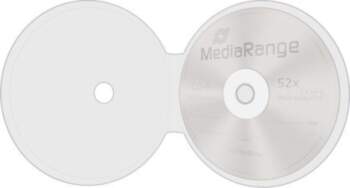 MediaRange Transparent shellcase for 1 disc