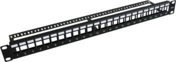 MicroConnect 19"" Blank patch panel