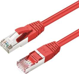 MicroConnect CAT6A S/FTP 20m Red LSZH