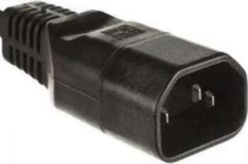 MicroConnect IEC Power Adaptor C14 Plug