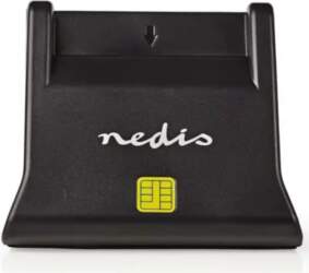 Nedis CRDRU2SM3BK ID card reader (CRDRU2SM3BK)