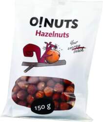 O!NUTS Hazelnut kernels, 150 g