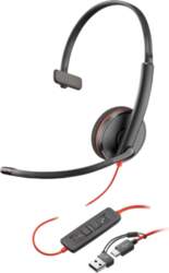Poly Blackwire 3210 Monaural USB-C Headset