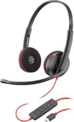 Poly Blackwire C3220 USB-C Headset +Carry