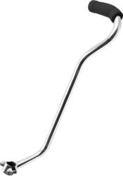 Silver push bar for bicycle FSPSB-202