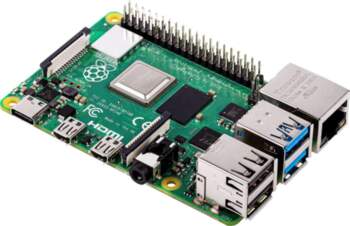 Raspberry Pi 4 Mini Pc Green