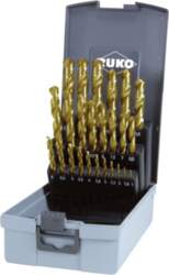 Ruko 25-piece HSS drill bit set