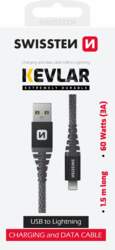 Swissten ARAMID REINFORCED Data Cable USB